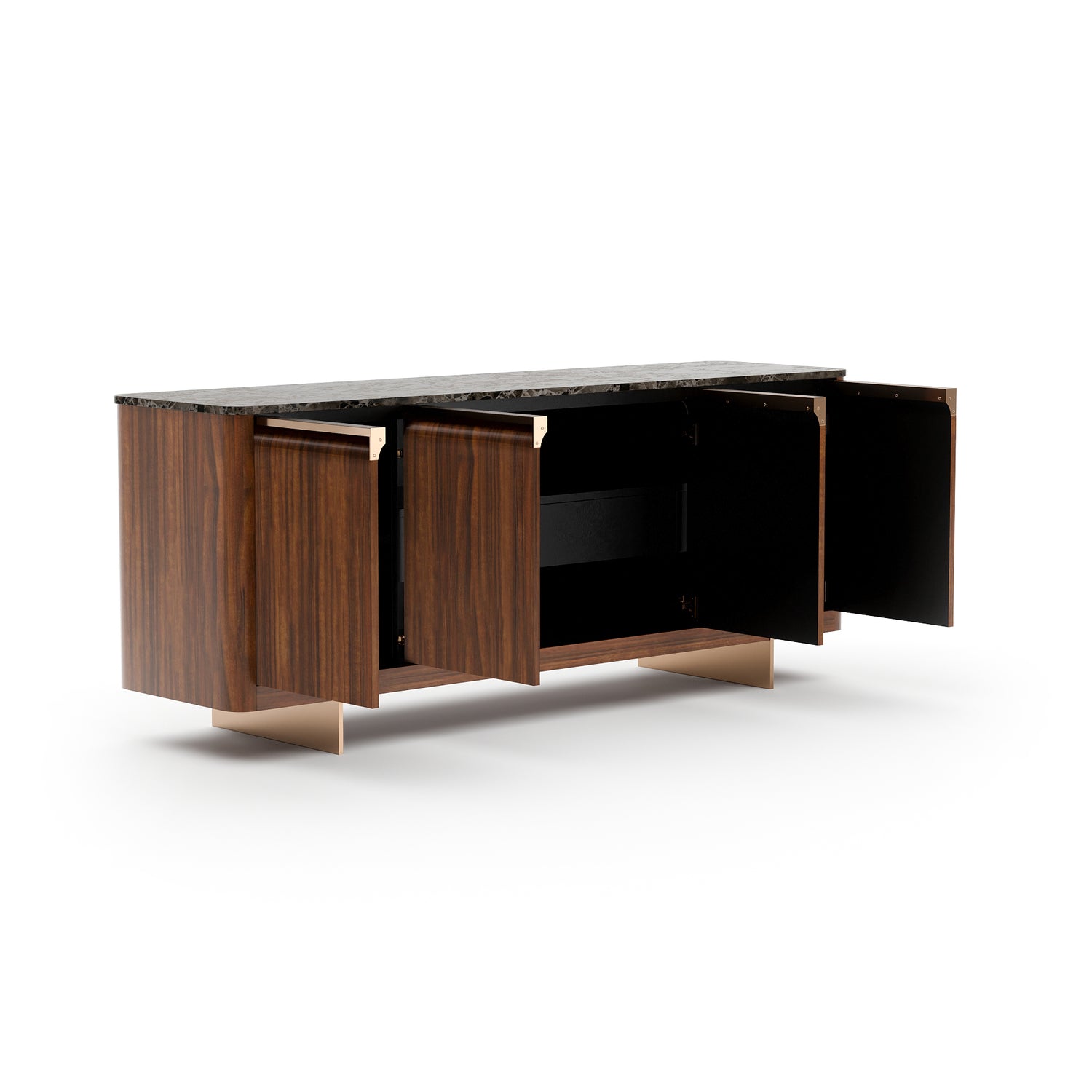 Caracole Altura Stone Top Sideboard
