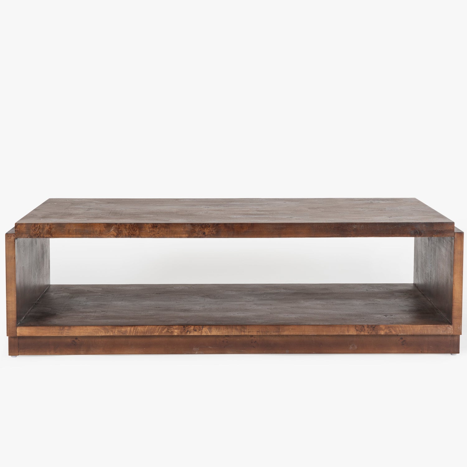 Co. House Designs Wesley Burl Dark Coffee Table product view (view 2)
