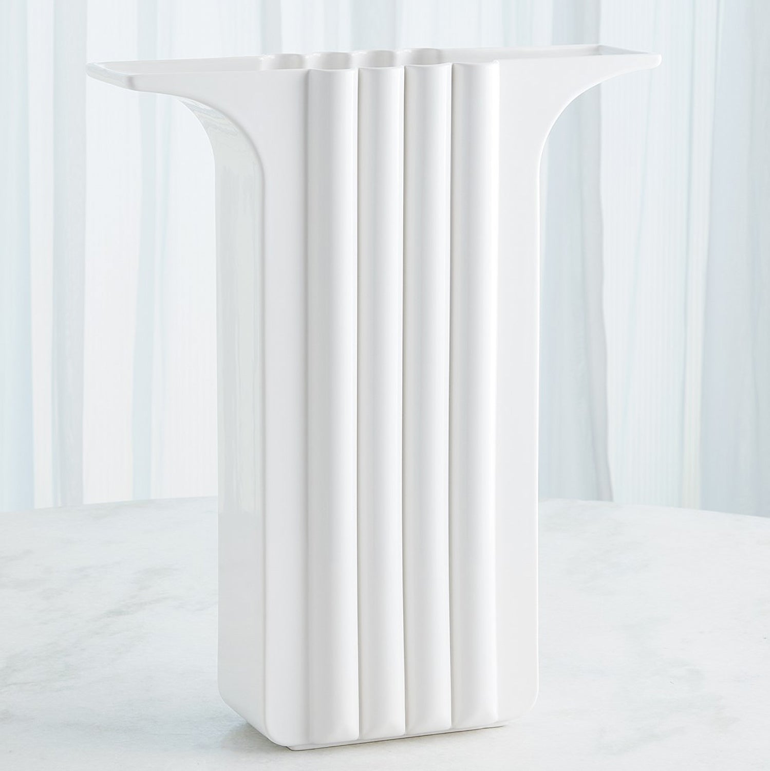 Global Views Flying Column Vase