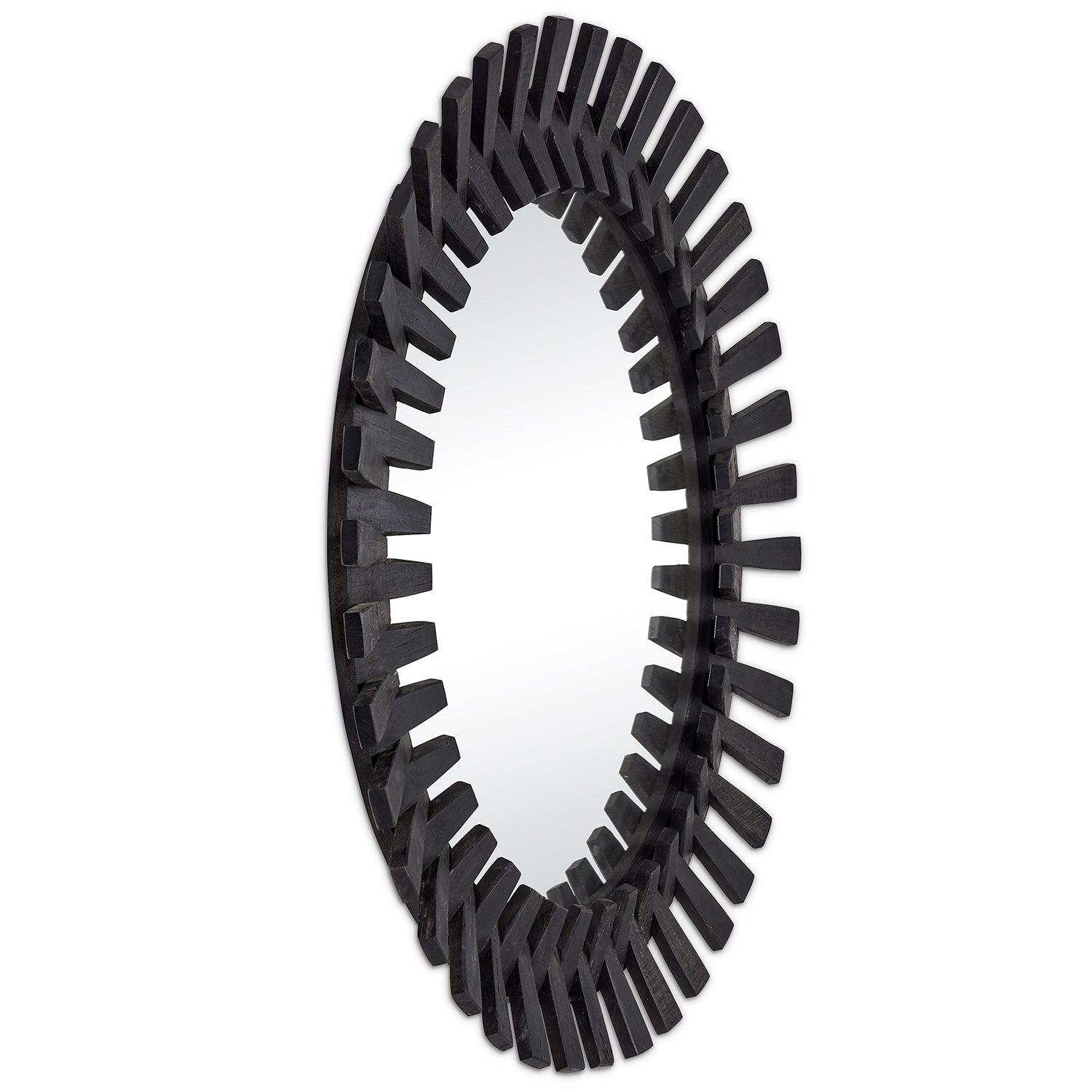 Currey & Co Diza Round Wall Mirror