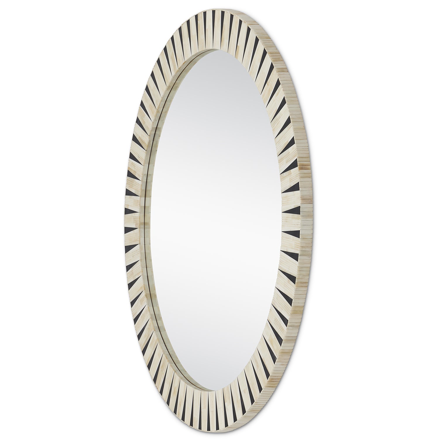 Currey & Co Arvi Round Wall Mirror