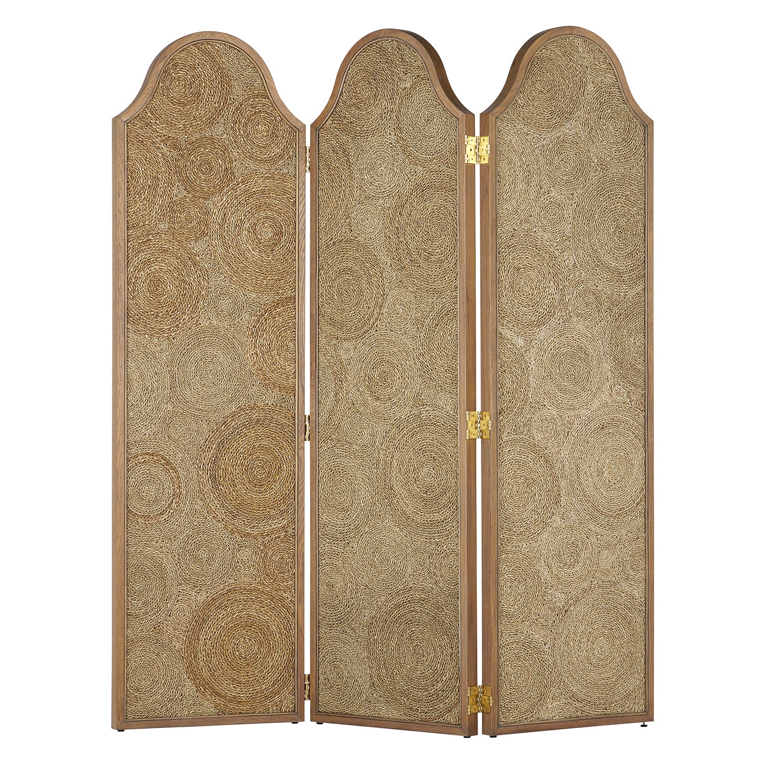 Currey & Co Sisal Room Screen - Final Sale