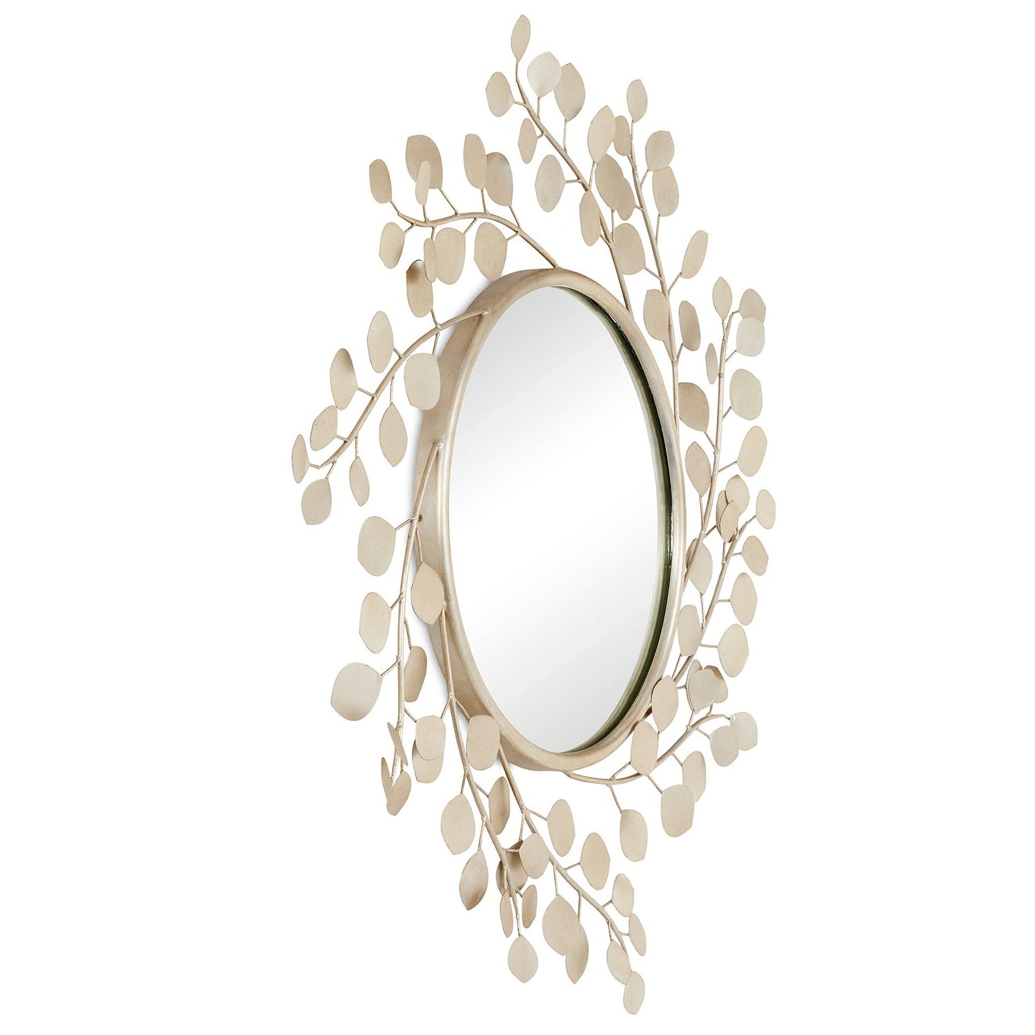 Currey & Co Lunaria Round Mirror