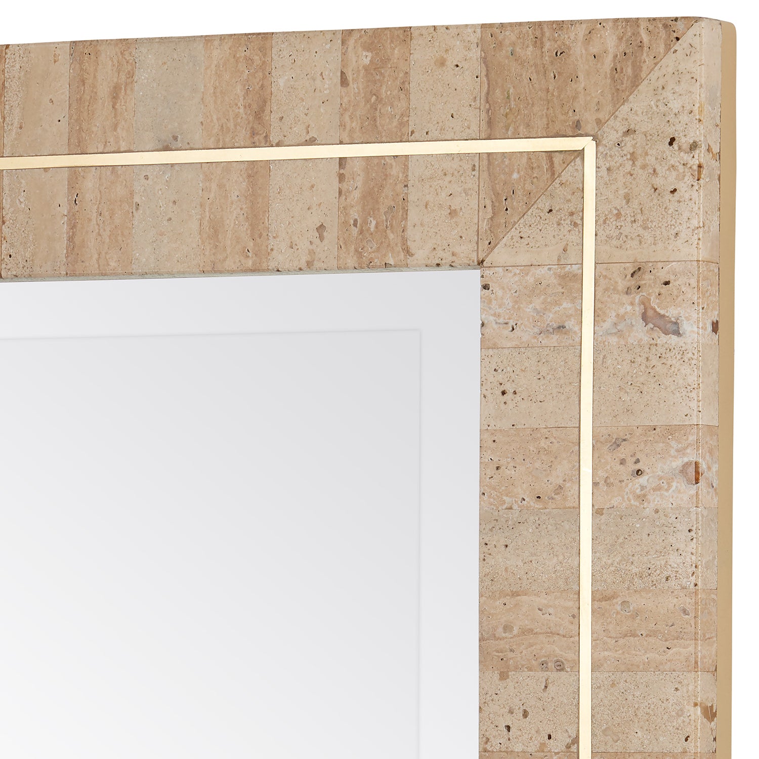 Currey & Co Dezi Rectangular Wall Mirror