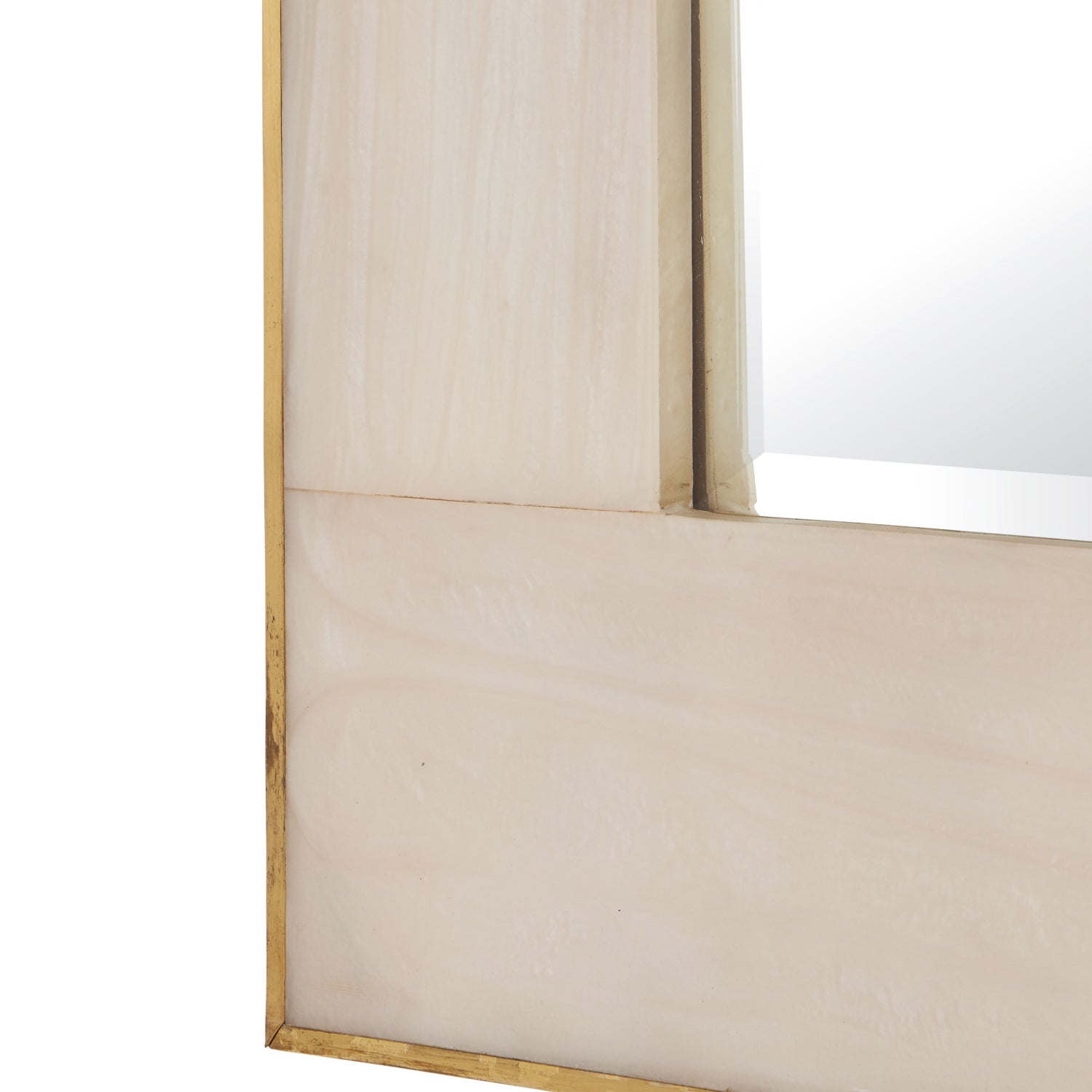 Currey & Co Orin Ivory Mirror