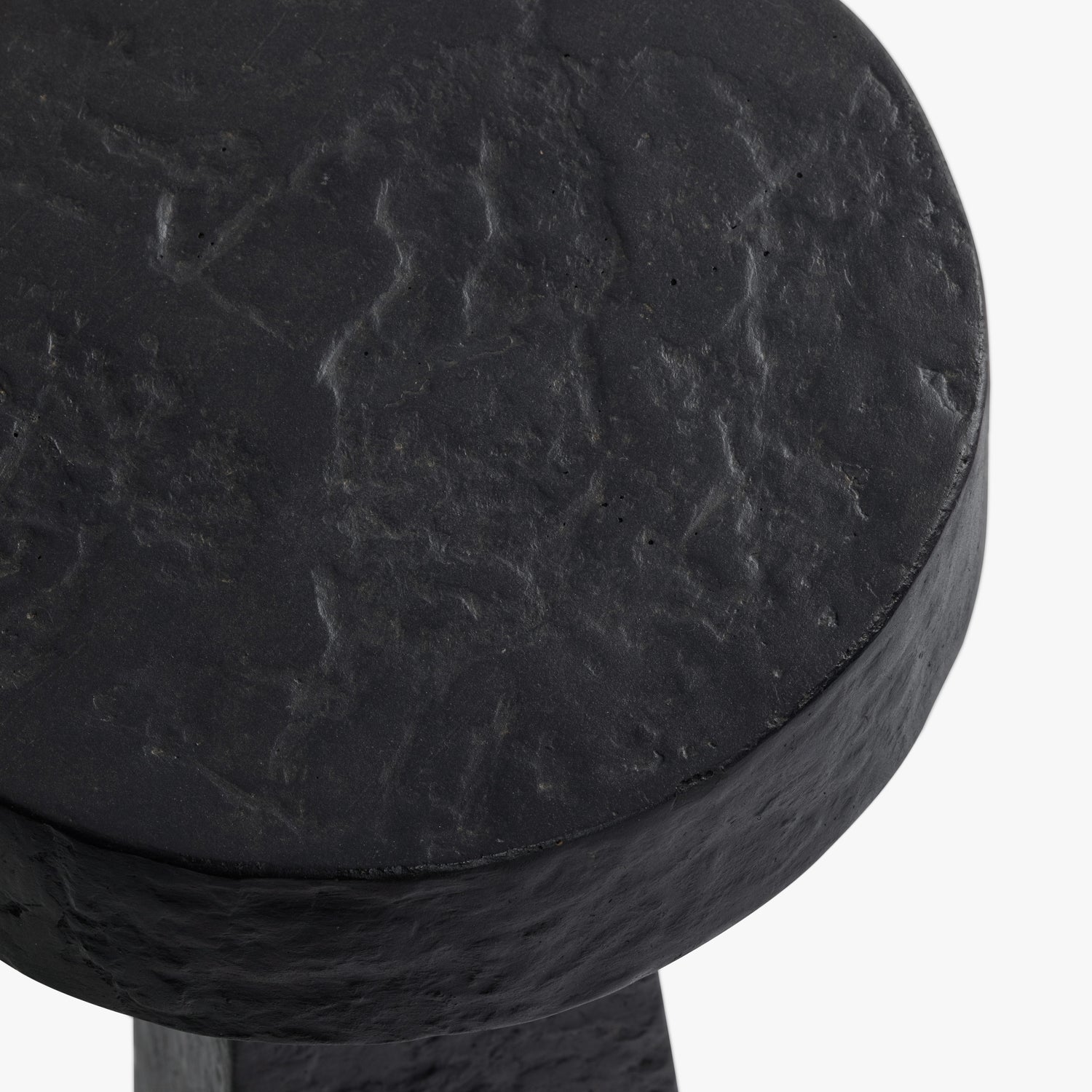 Co. House Designs Obelisk Black Drink Table