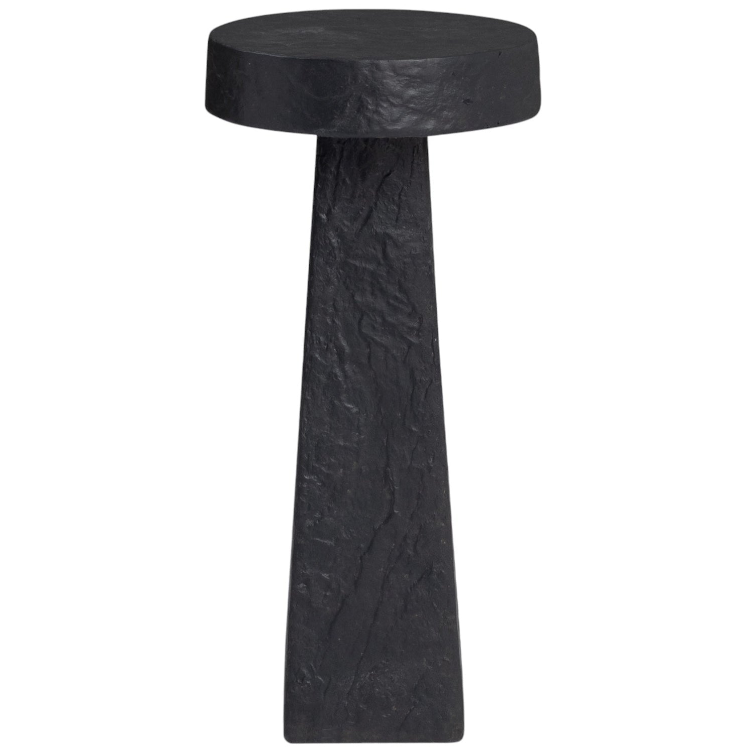 Co. House Designs Obelisk Black Drink Table