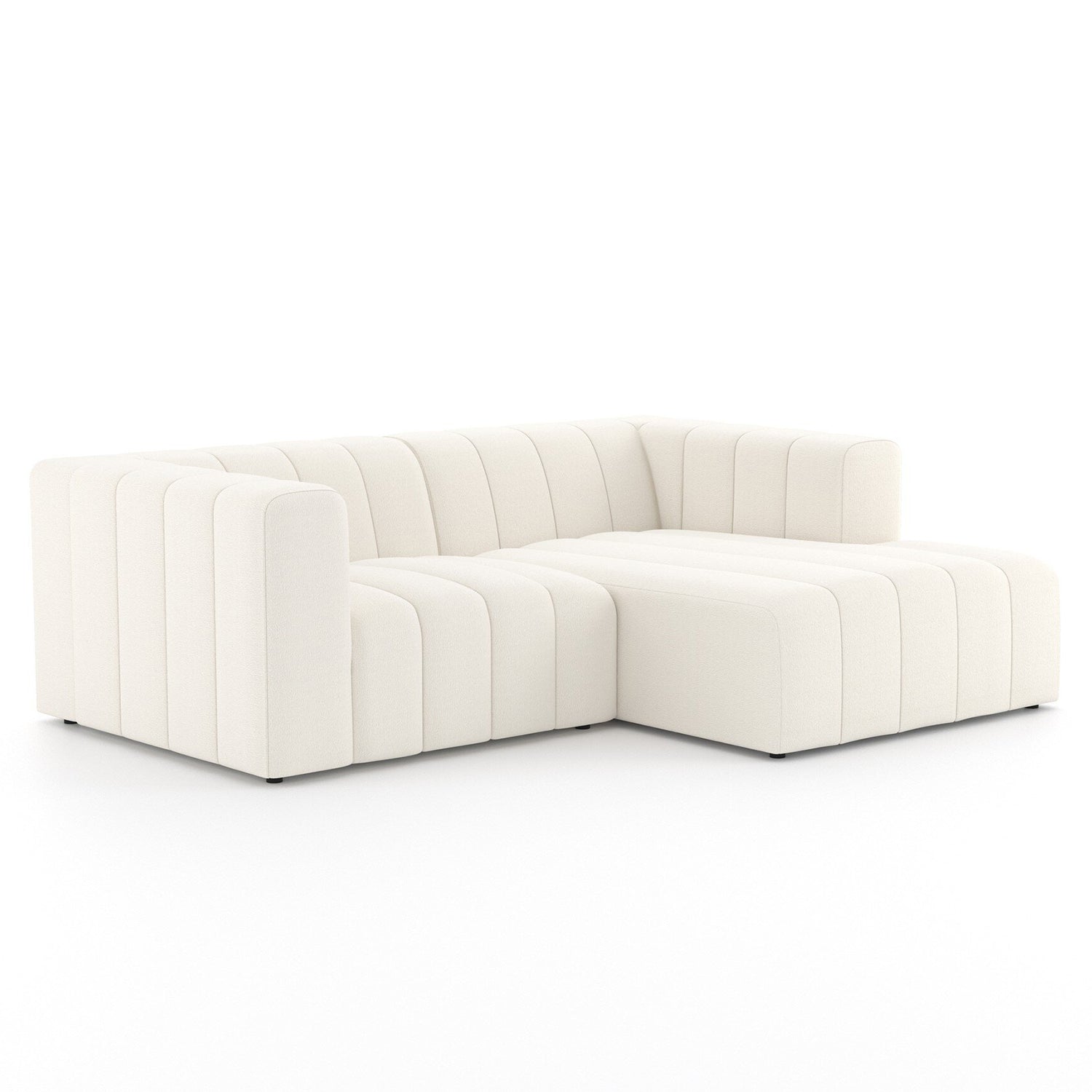Four Hands Langham Channeled 2-Piece Sectional Sofa