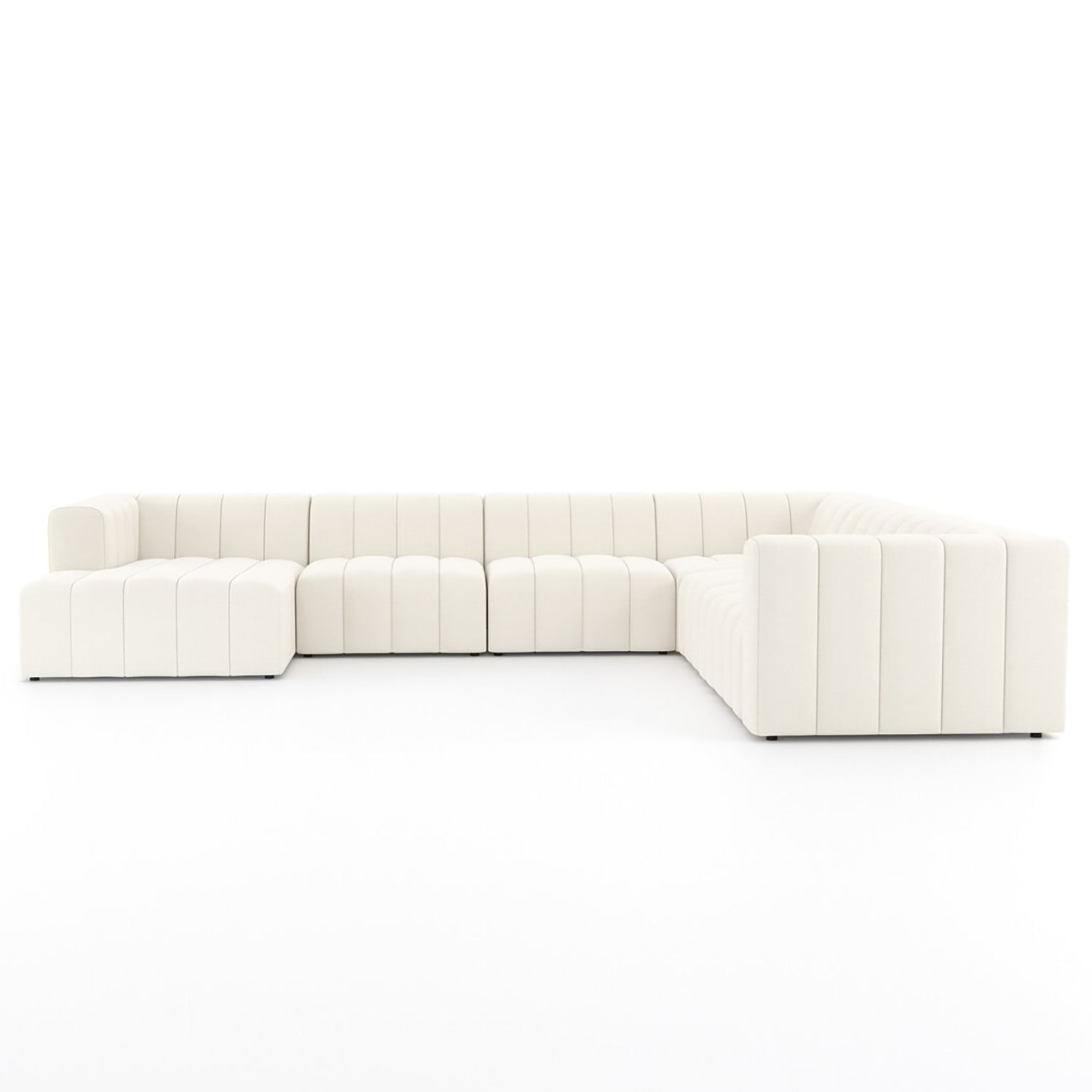 Four Hands Langham Channeled 6-Piece Sectional Sofa