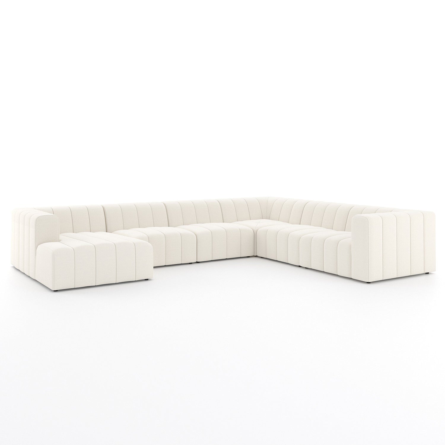 Four Hands Langham Channeled 6-Piece Sectional Sofa