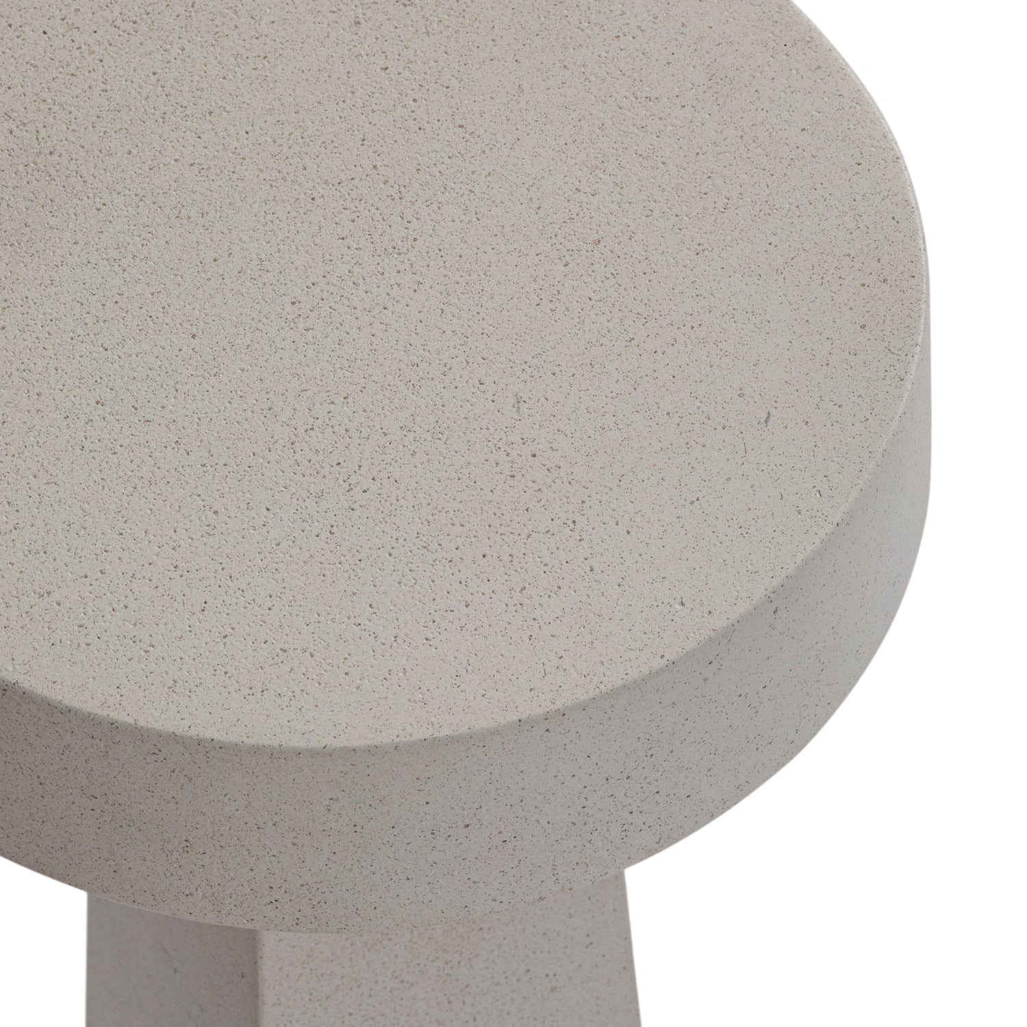 Co. House Designs Obelisk White Drink Table