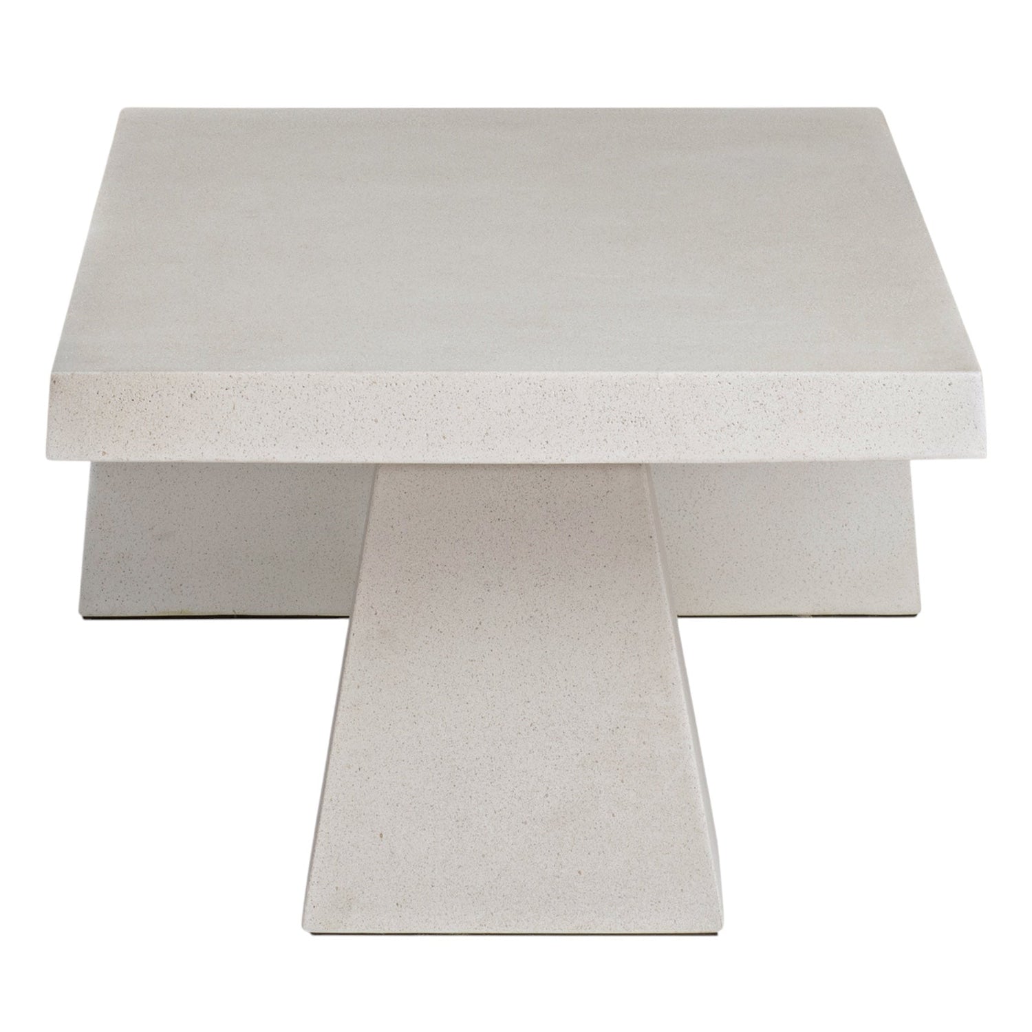 Co. House Designs Obelisk White Coffee Table