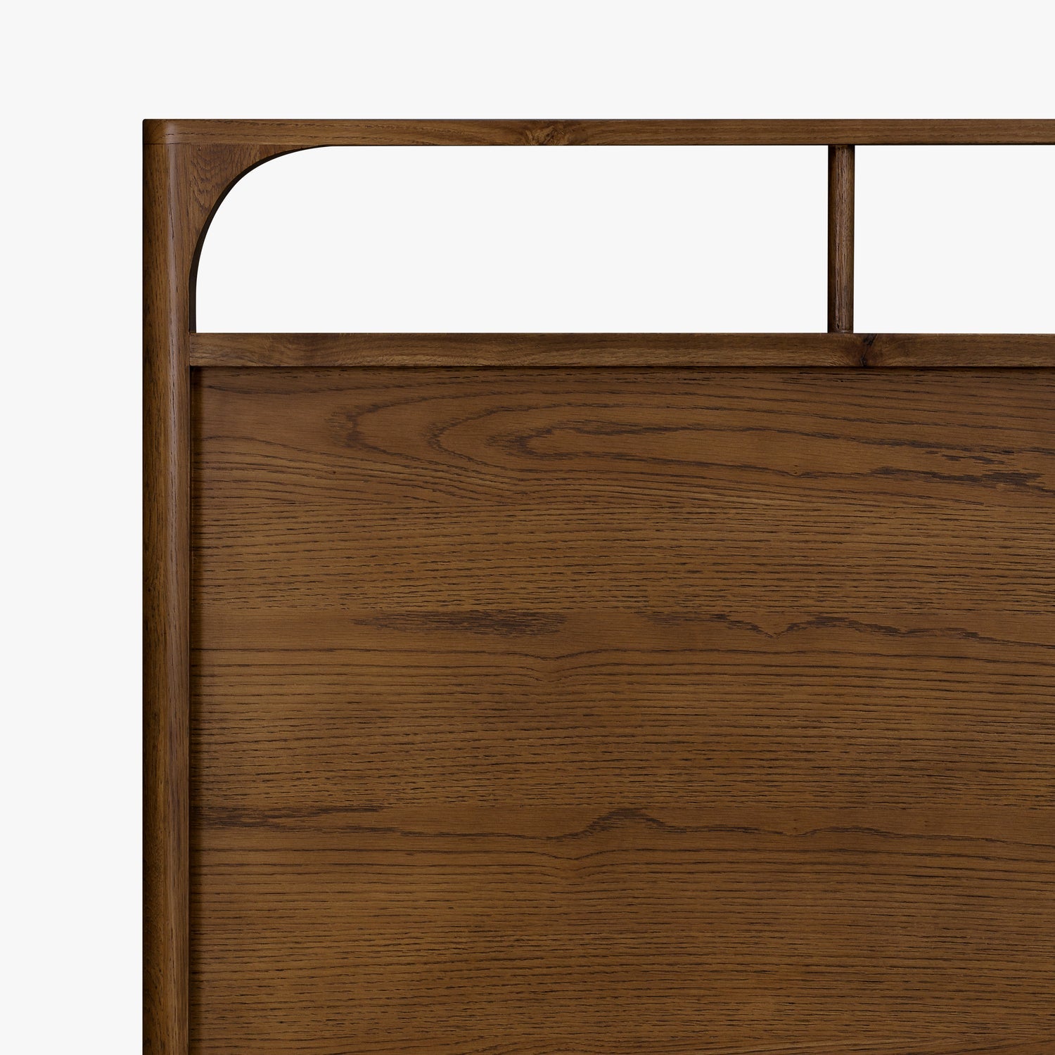Co. House Designs Cali Oak Walnut Bed