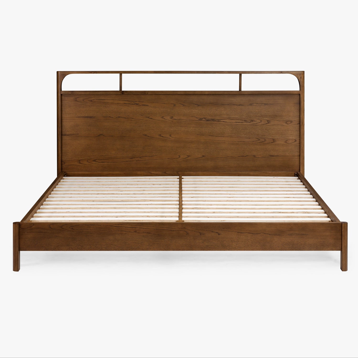 Co. House Designs Cali Oak Walnut Bed