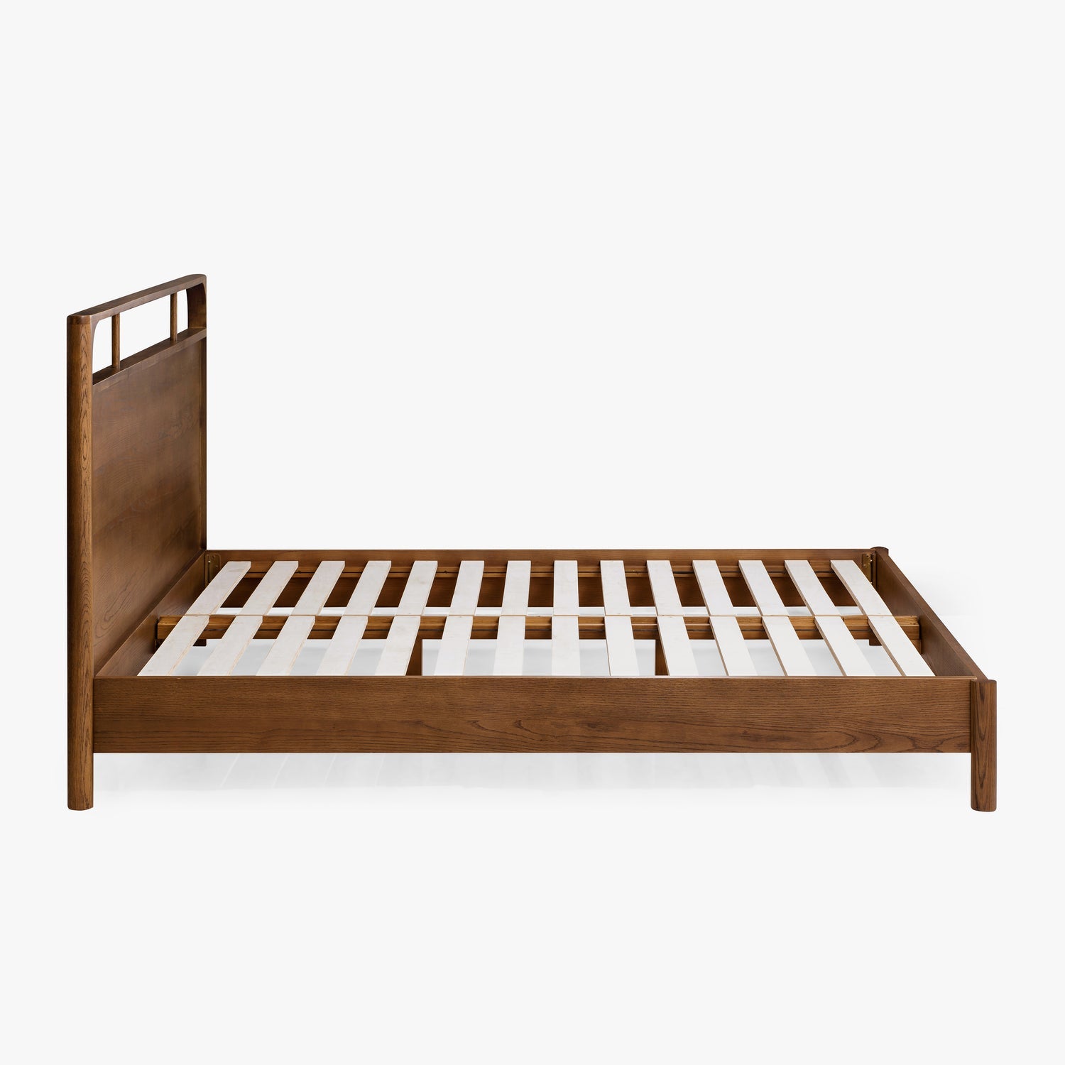 Co. House Designs Cali Oak Walnut Bed