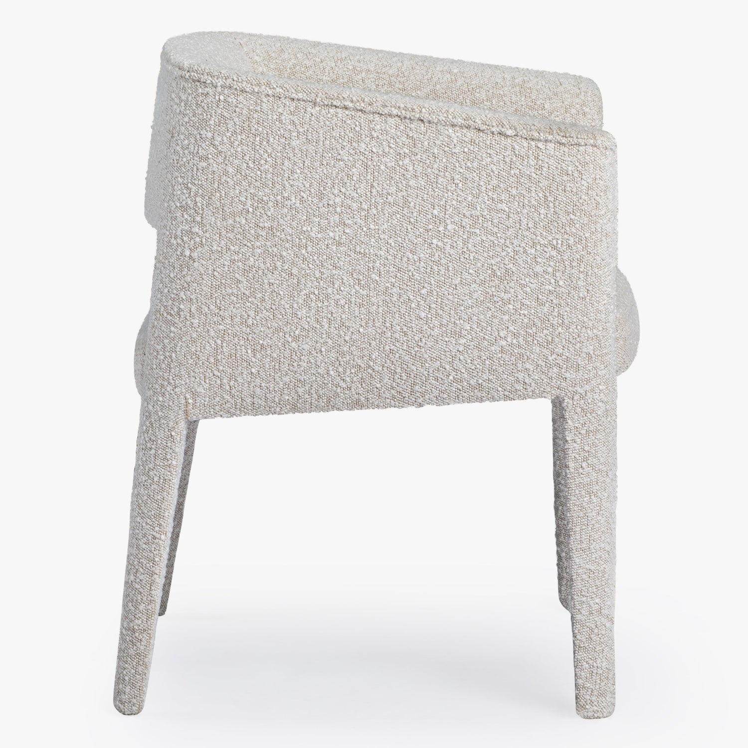 Co. House Designs Nico White Dining Armchair