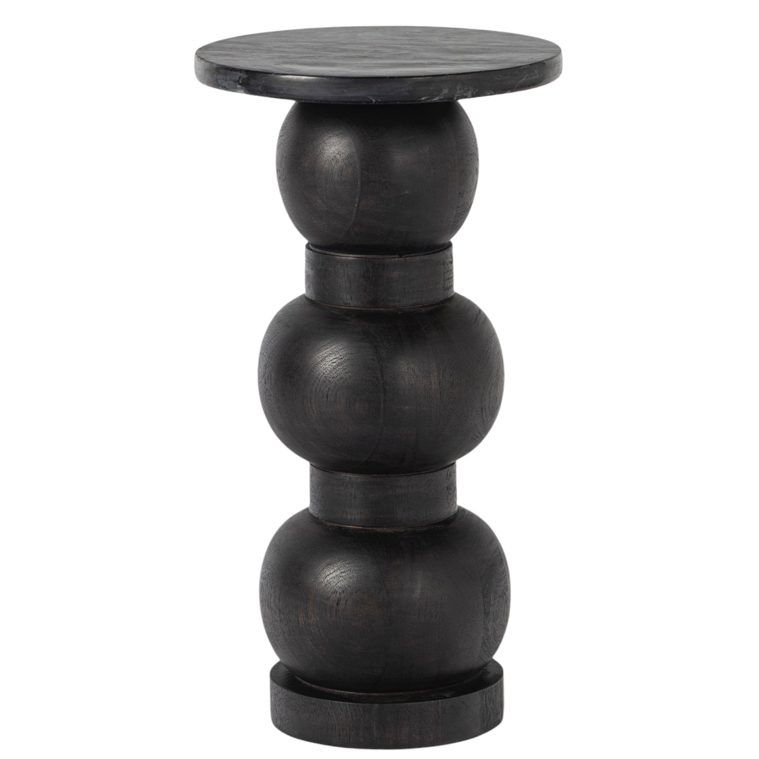 Co. House Designs Lora Black Drink Table