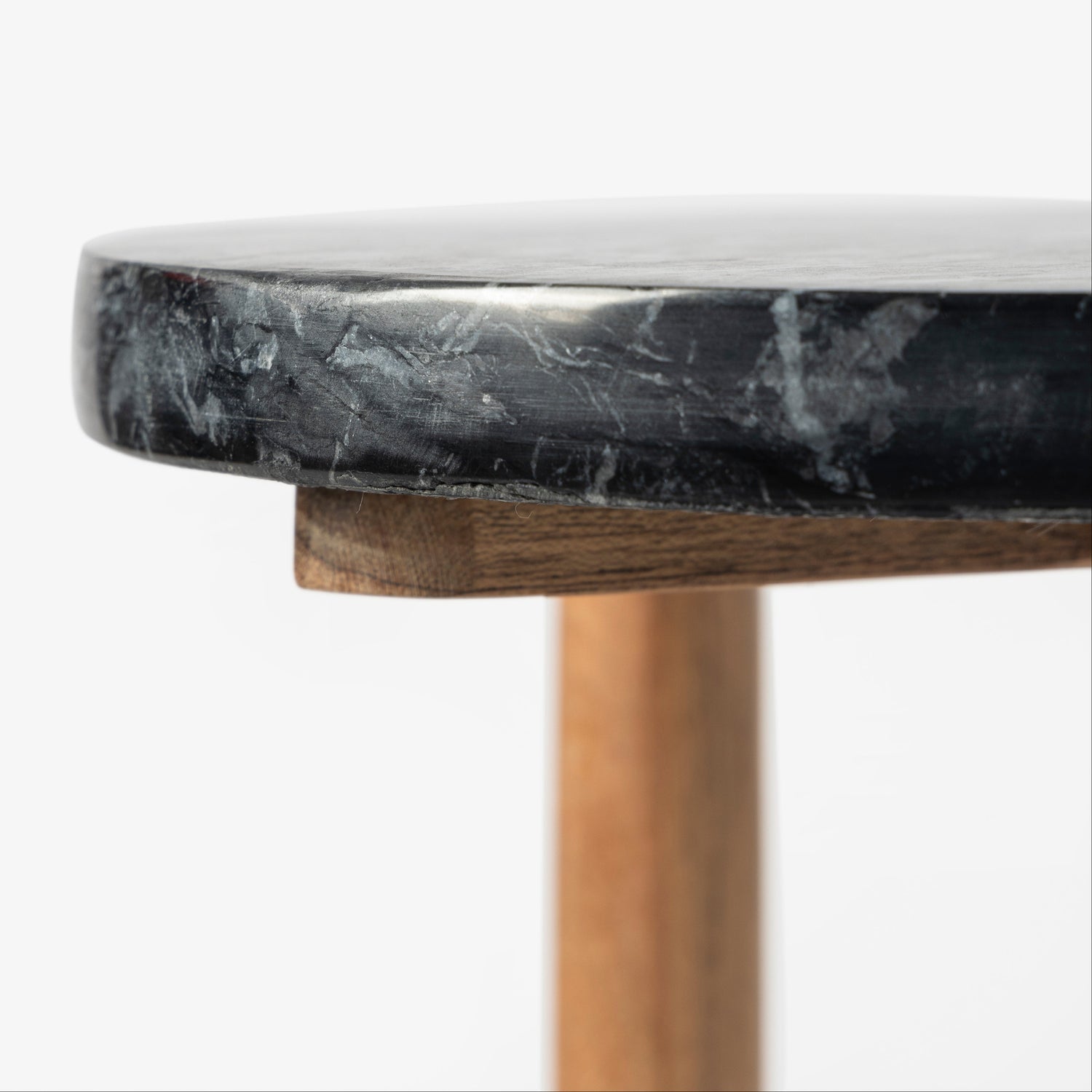 Co. House Designs Jarett Black/Natural Drink Table