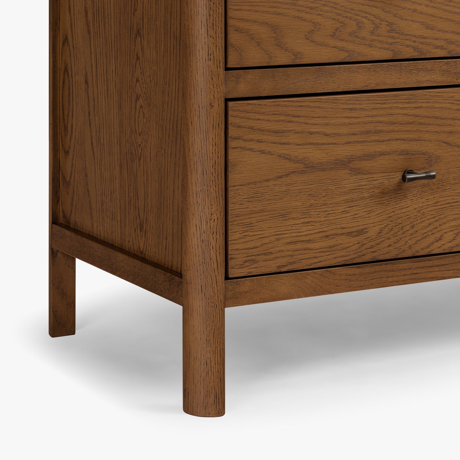 Co. House Designs Cali Walnut Display Cabinet