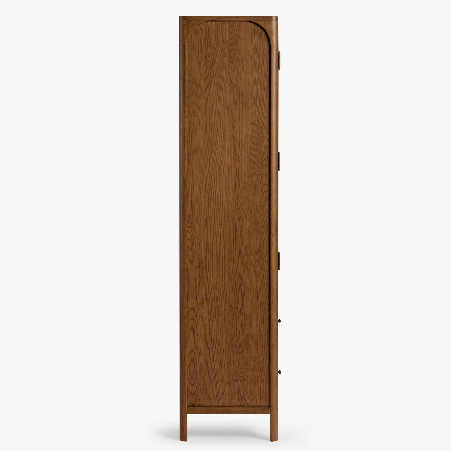Co. House Designs Cali Walnut Display Cabinet