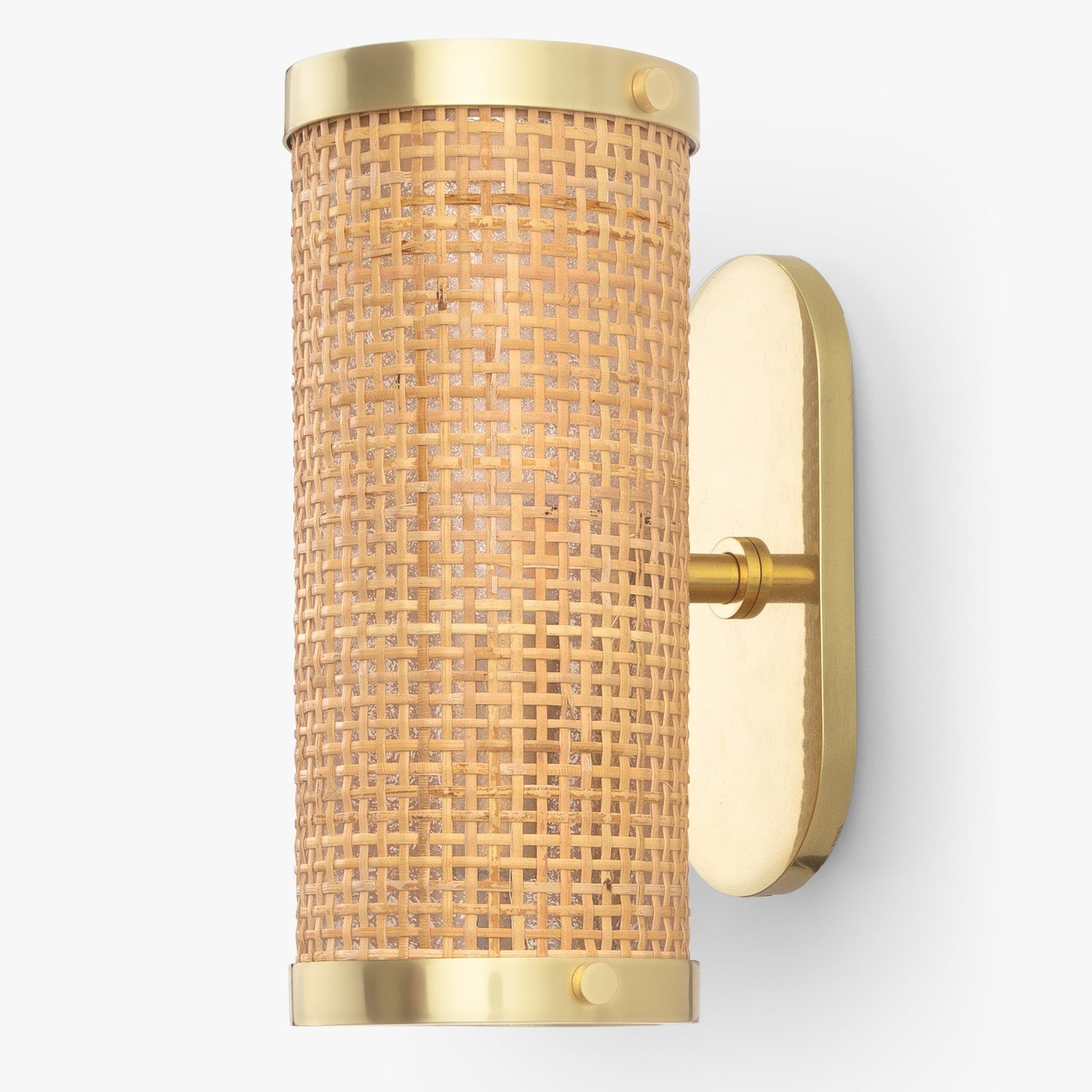 Co. House Designs Ubud Natural Wall Sconce shown with the light off (view 2)