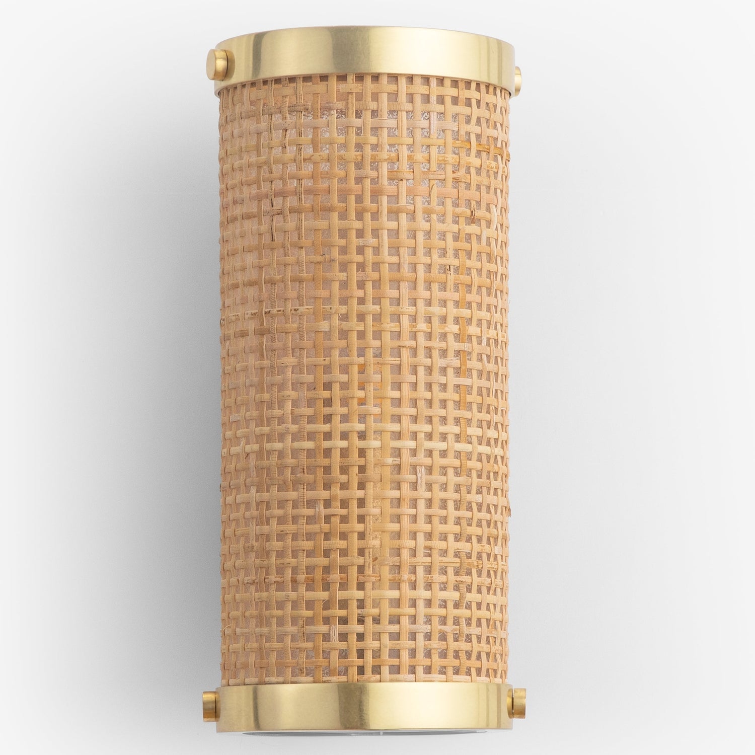 Co. House Designs Ubud Natural Wall Sconce shown with the light off