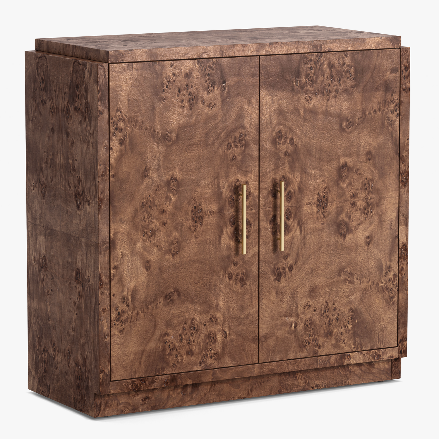 Co. House Designs Wesley Dark Burl Cabinet product view