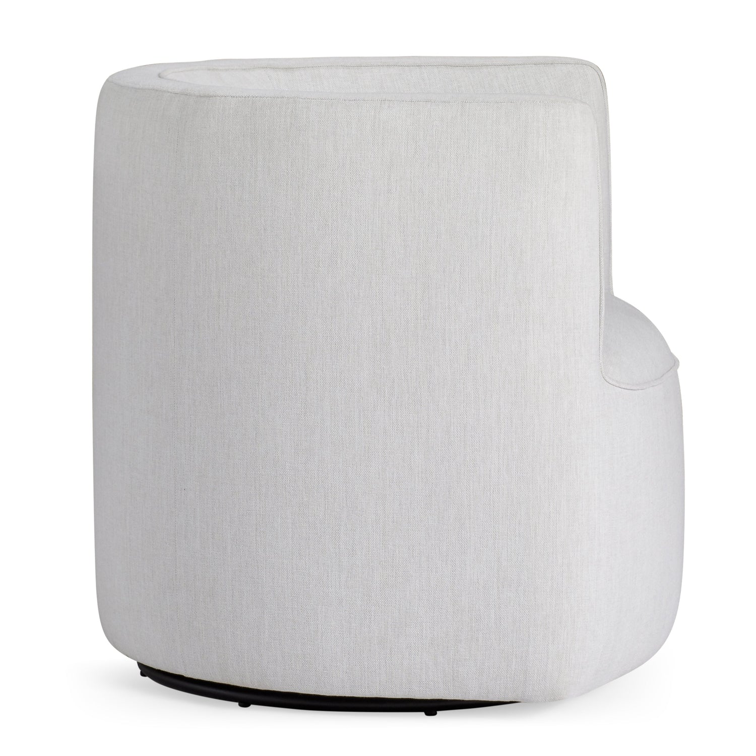 Co. House Designs Santo White Swivel Chair