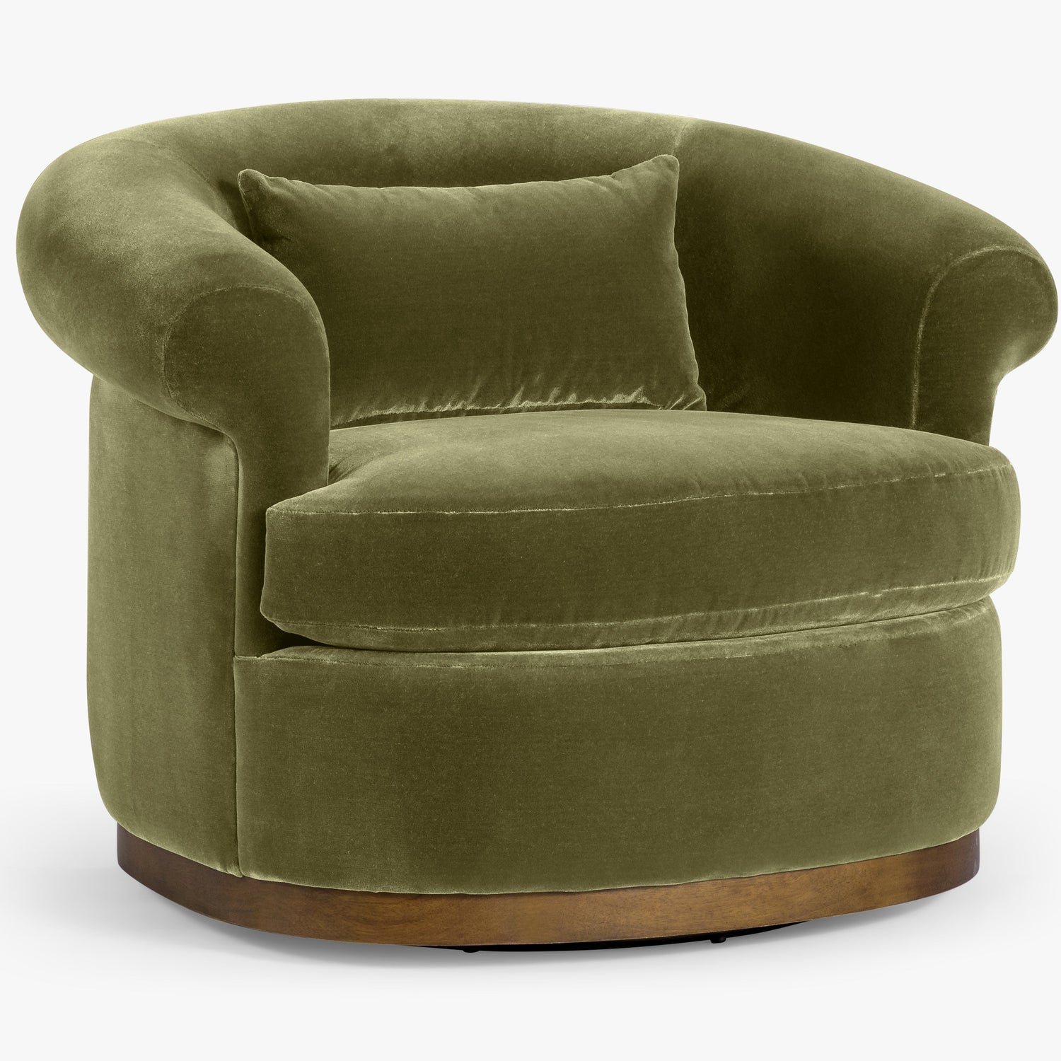 Co. House Designs Gracie Balsam Swivel Chair