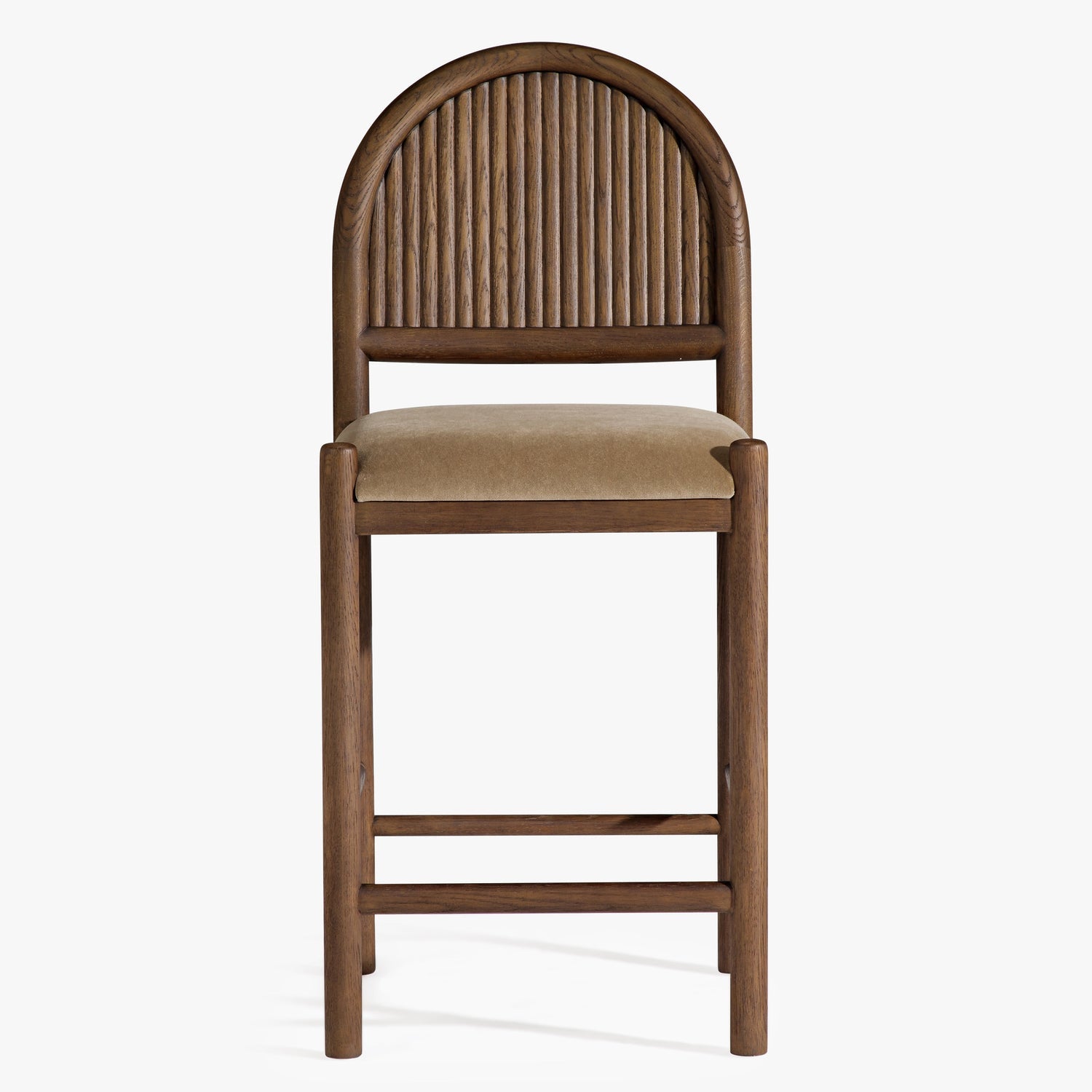 Black Birch Homes x Co. House Designs Bennett Dark Oak Counter Stool Set of 2