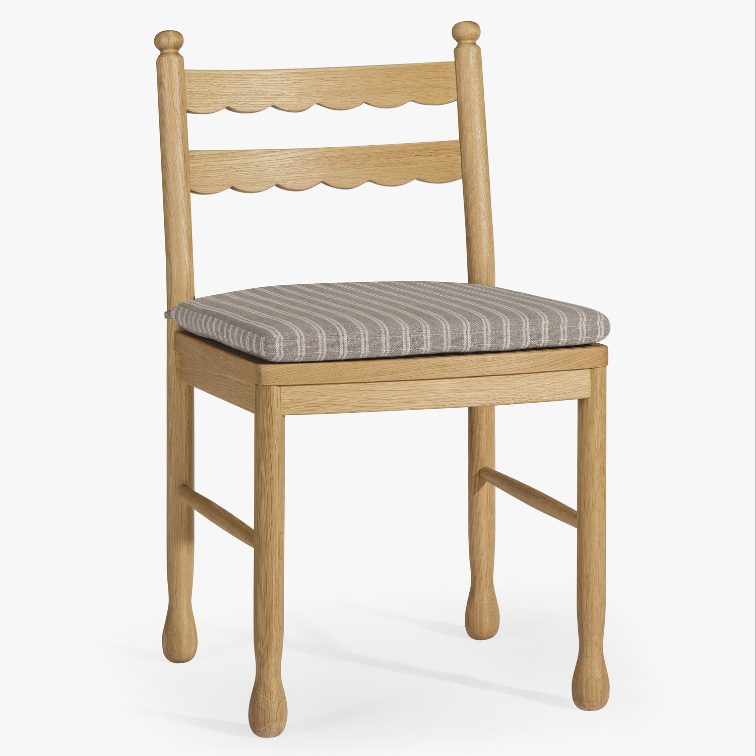 Black Birch Homes x Co. House Designs Declan Light Oak Dining Chair Set of 2
