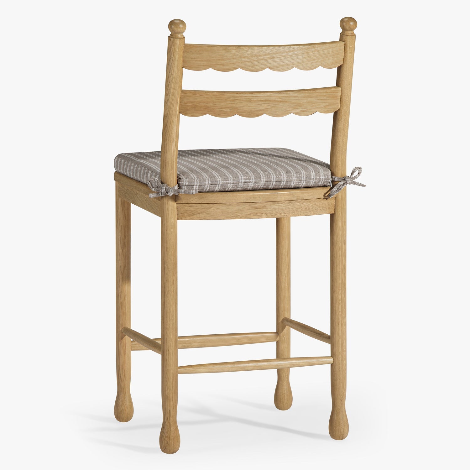 Black Birch Homes x Co. House Designs Declan Light Oak Counter Stool Set of 2