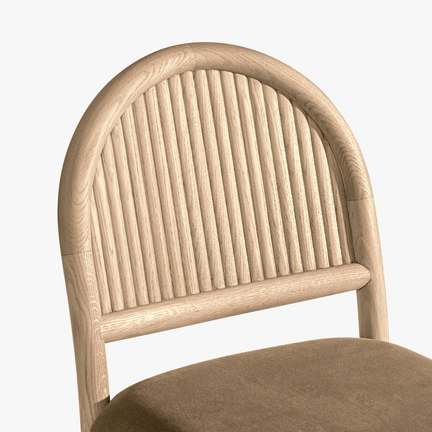 Black Birch Homes x Co. House Designs Bennett Light Oak Dining Chair Set of 2
