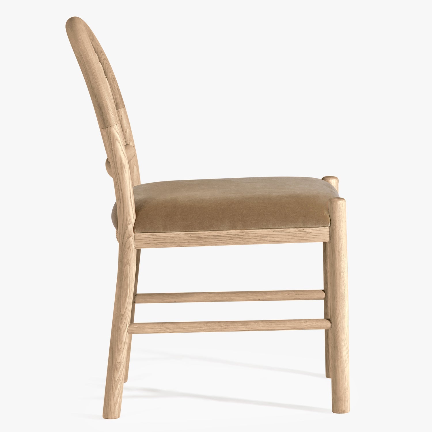 Black Birch Homes x Co. House Designs Bennett Light Oak Dining Chair Set of 2