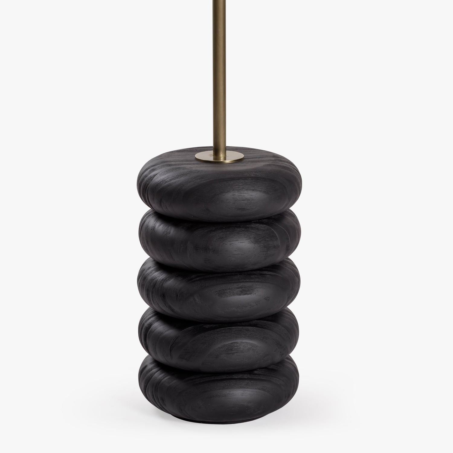 Co. House Designs Sandia Black Floor Lamp