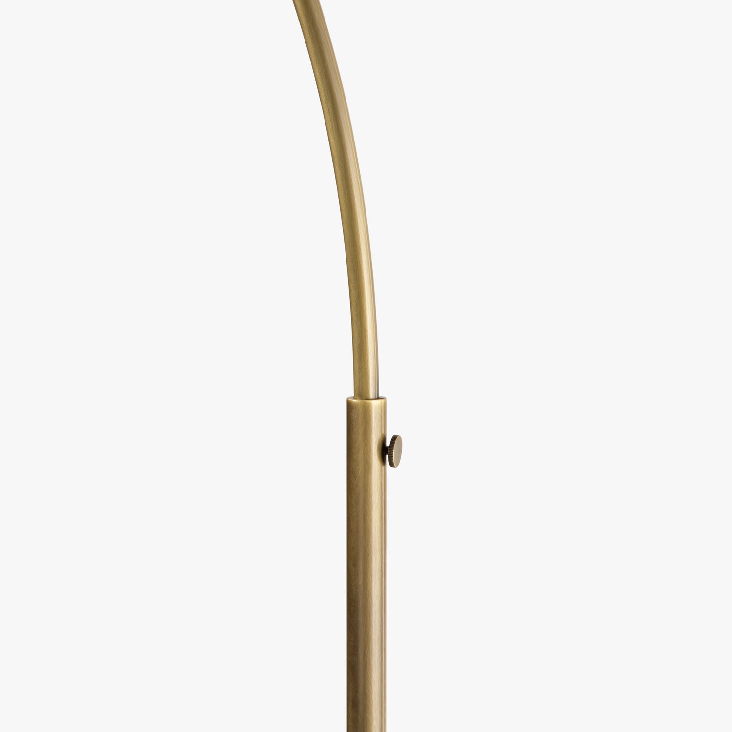 Co. House Designs Sandia Arc Walnut Floor Lamp