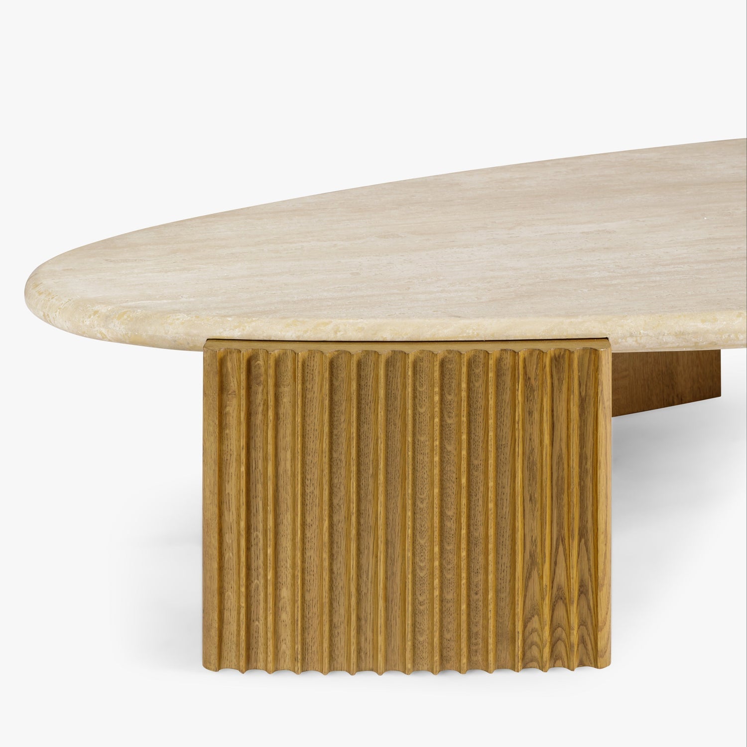 Co. House Designs Bakari Mid Tone Oak Coffee Table