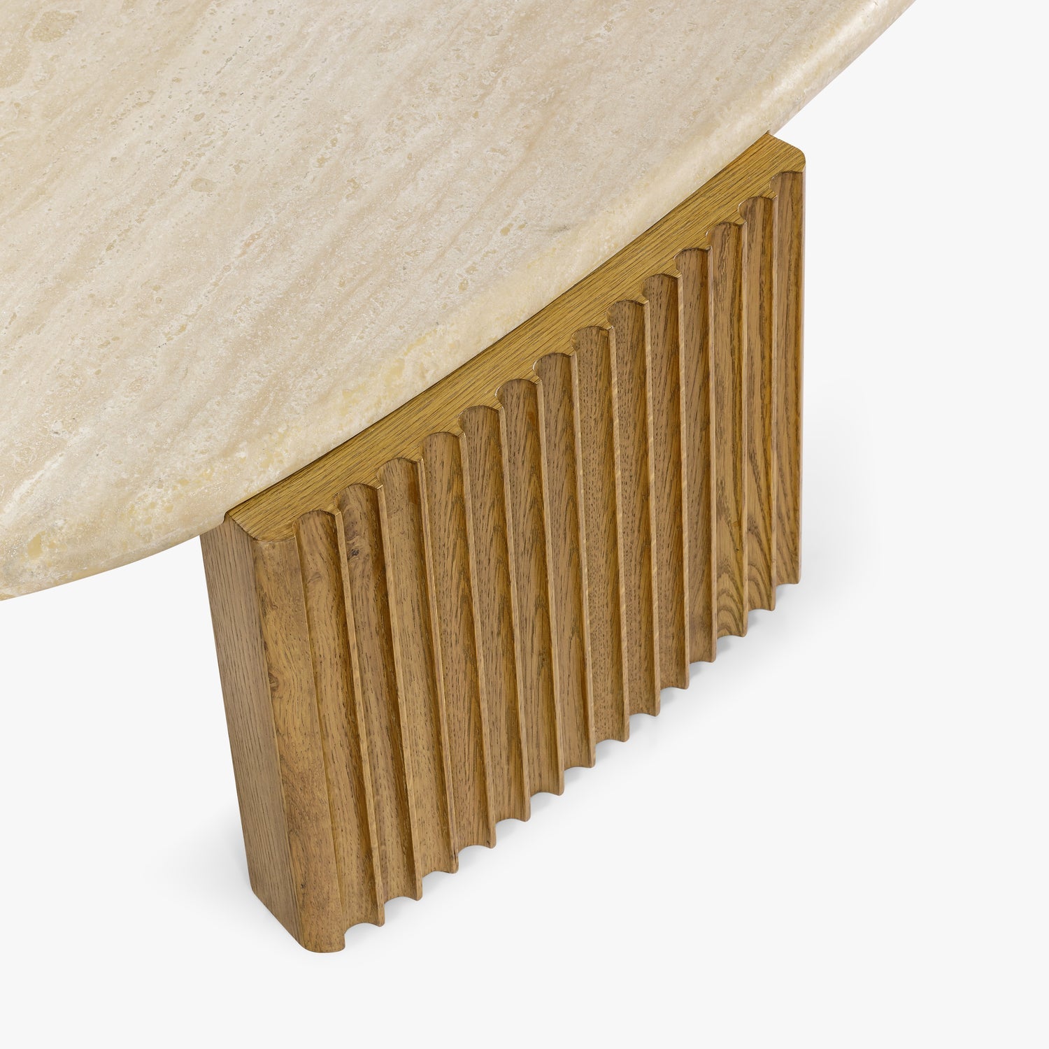 Co. House Designs Bakari Mid Tone Oak Coffee Table
