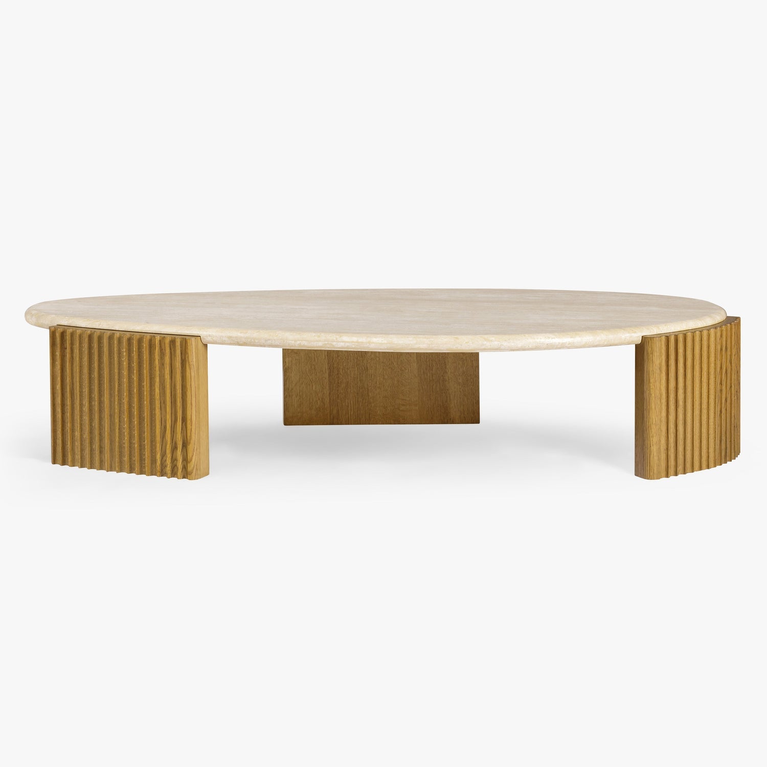 Co. House Designs Bakari Mid Tone Oak Coffee Table