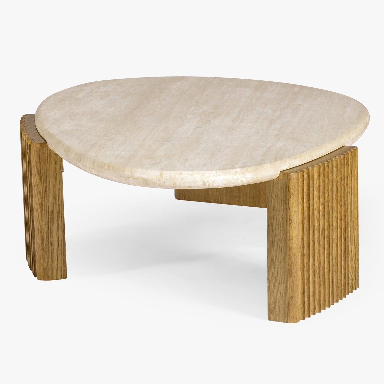 Co. House Designs Bakari Mid Tone Oak Coffee Table