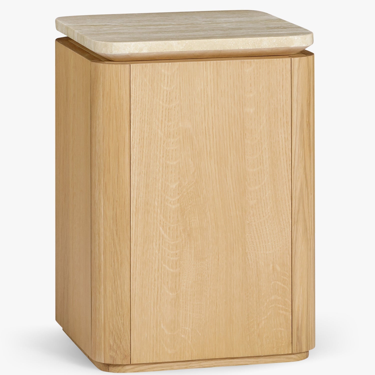Co. House Designs Marisol Light Oak Side Table