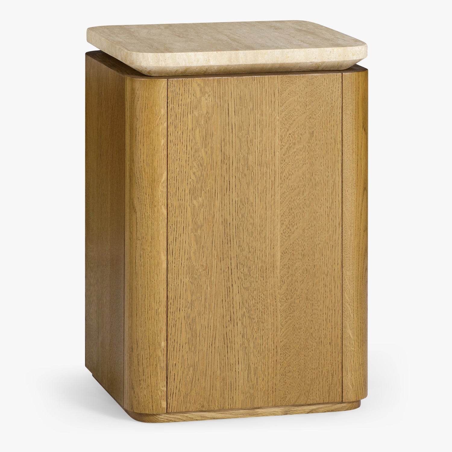 Co. House Designs Marisol Mid Tone Oak Side Table