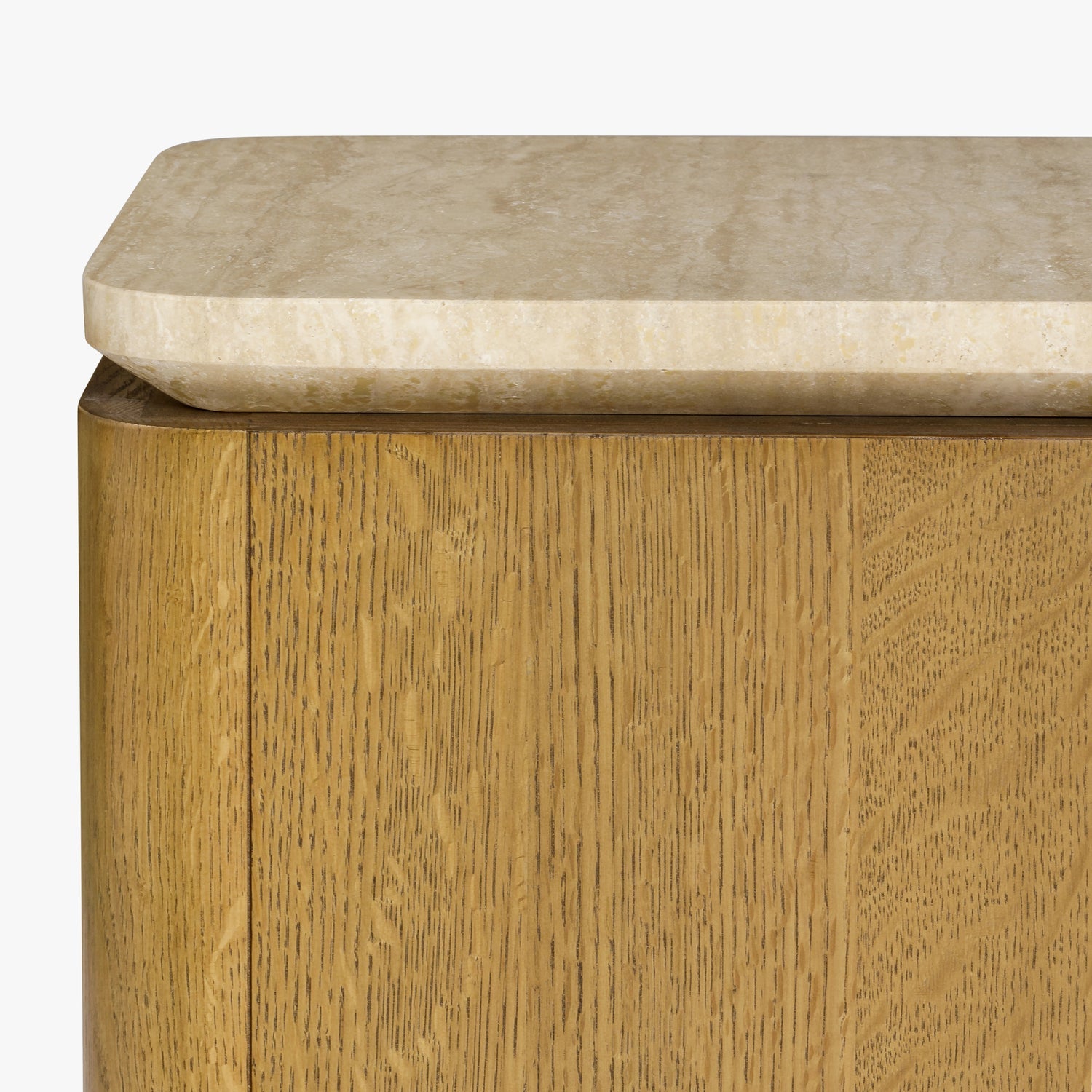 Co. House Designs Marisol Mid Tone Oak Side Table