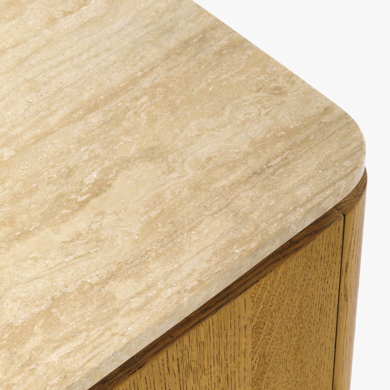 Co. House Designs Marisol Mid Tone Oak Side Table