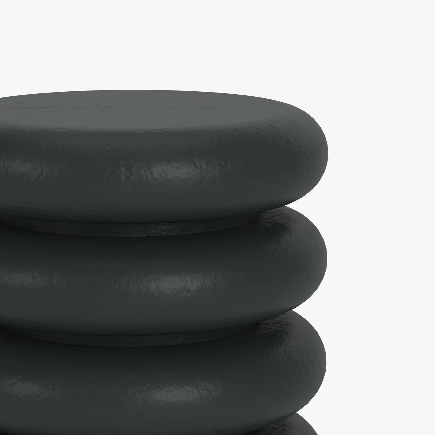 Co. House Designs Sandia Outdoor Dark Green Side Table