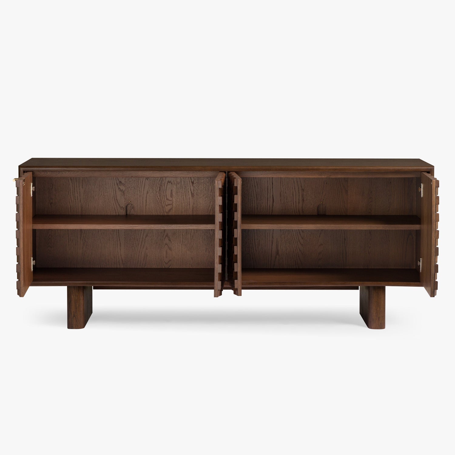 Co. House Designs Lani Oak Dark Walnut Buffet
