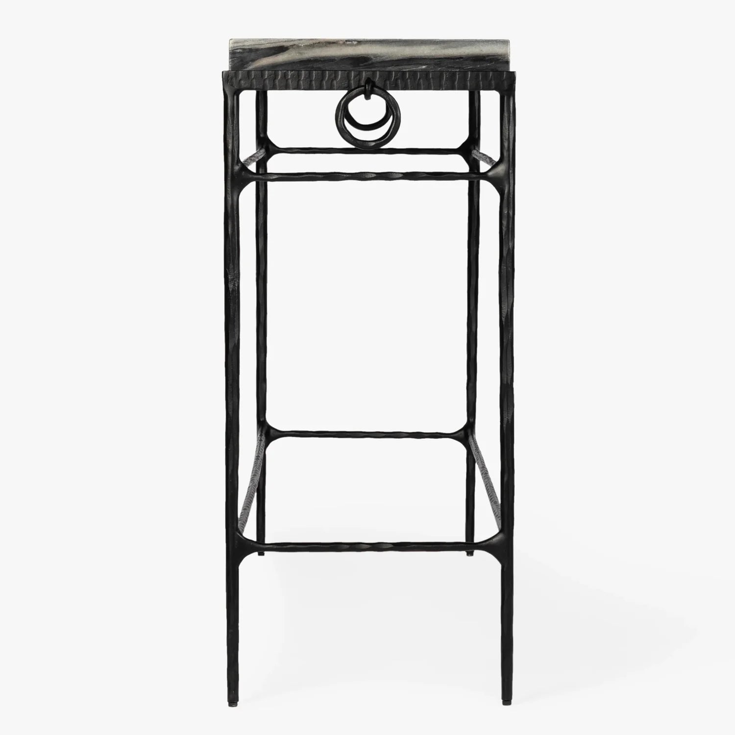 MENO HOME x Co. House Designs Smithfield Black Powder Coated Console Table