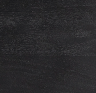 Co. House Designs Spindle Black Wide Bookcase