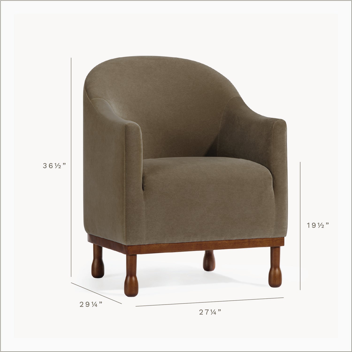 Black Birch Homes x Co. House Designs Gavin Toffee Chair