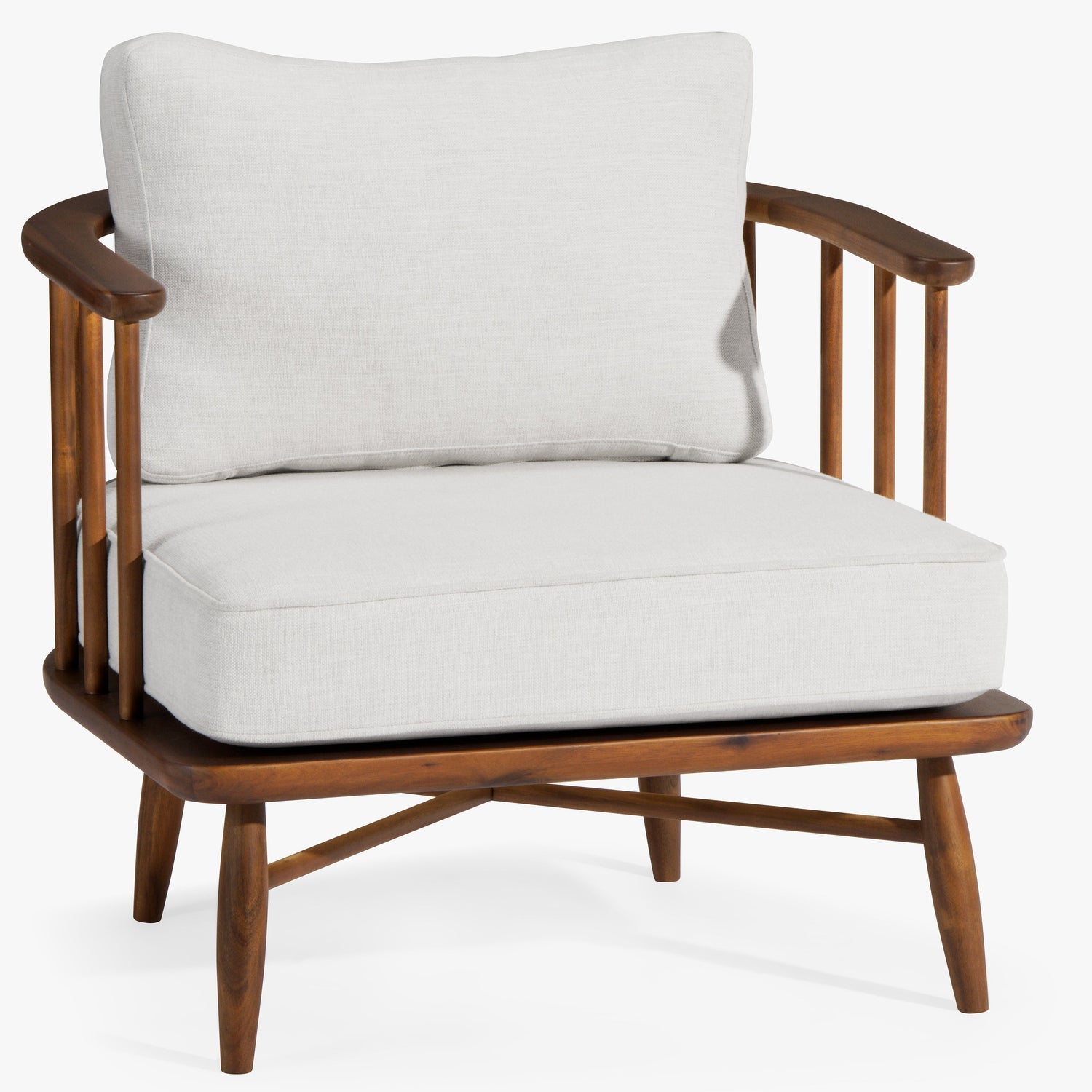 Co. House Designs Spindle Dove Armchair
